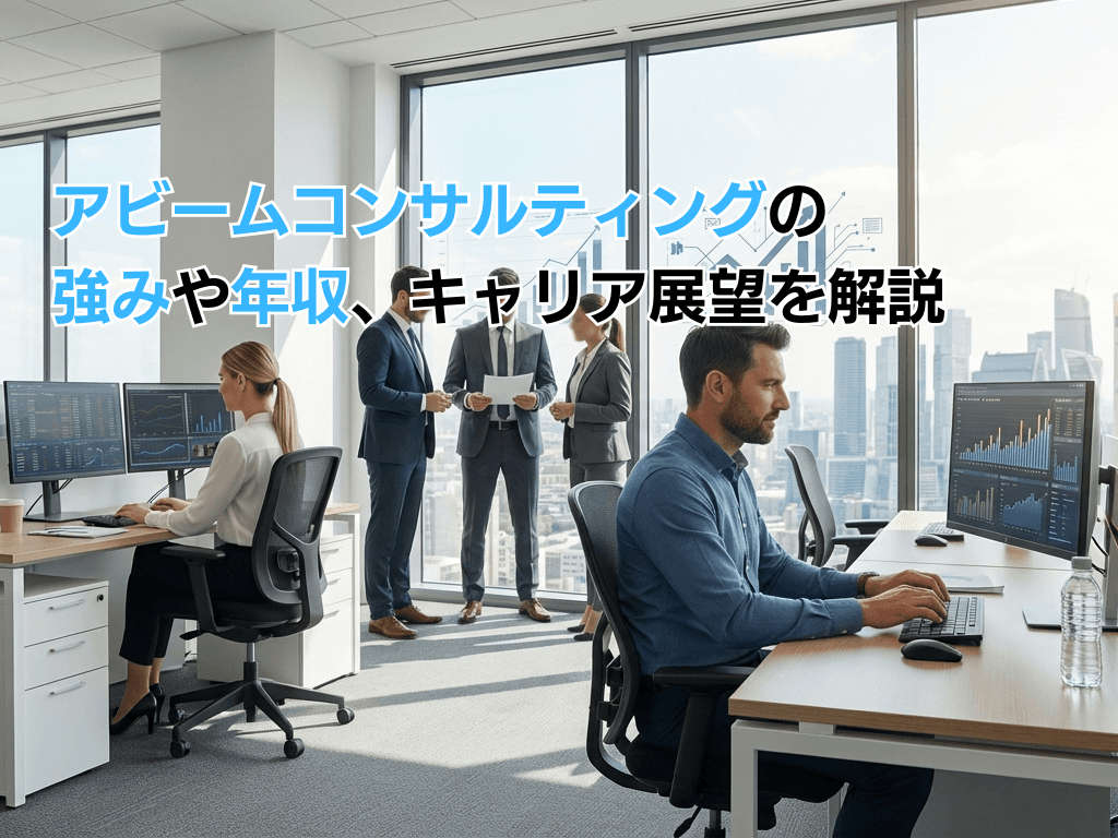 アビームコンサルティングの強みや年収、キャリア展望を解説