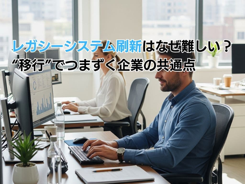 レガシーシステム刷新はなぜ難しい?“移行”でつまずく企業の共通点